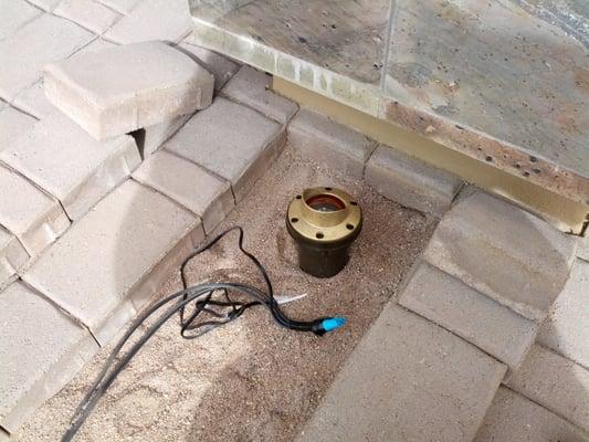 Driveway Lighting Installation