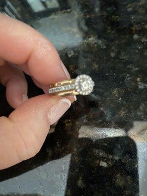 Sammie does a great job designing from your own jewelry mom and dads wedding bands grandma's engagement ring transformed