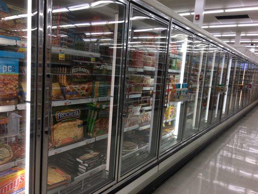 Frozen food section