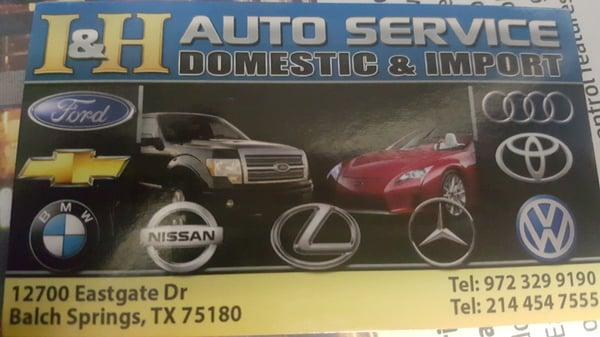 I & H Auto Service