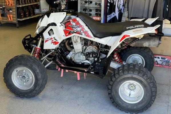 2008 Polaris 525-S Outlaw
KTM Engine

Rebuilt KTM Engine 
Ready to ride! 

*Sale cash only and in person*
No Trades!