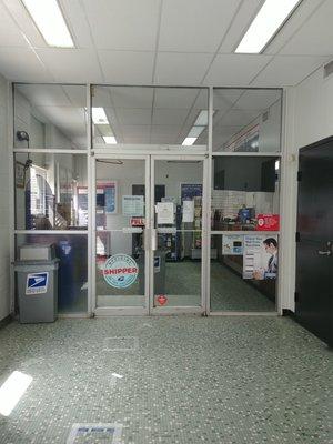 Interior view of the Accokeek Post Office located in Accokeek, MD.