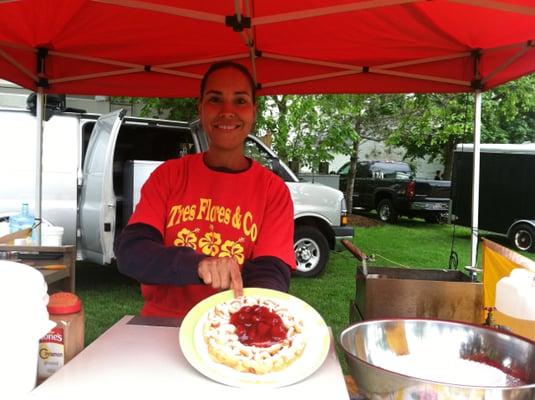 Funnel Cake Lady