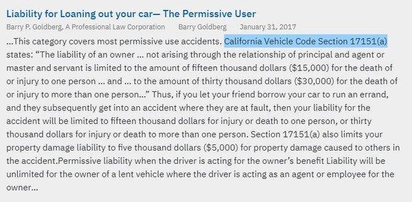 California Vehicle Code