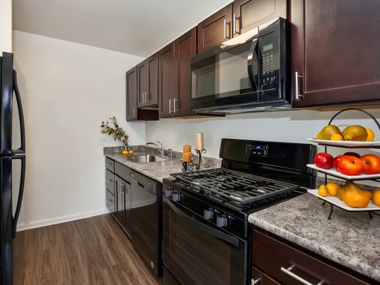 Request a new renovated apartment which offers a sleek, modern touch.