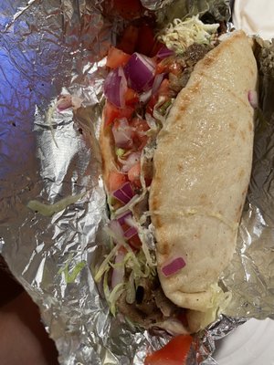 Gyro sandwich - highly recommend