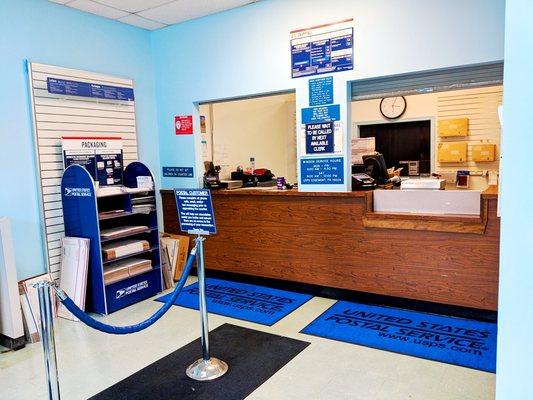 Edgemont Post Office -- interior