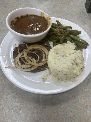 Hamburger steak