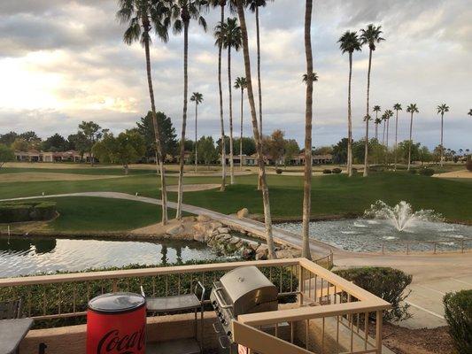 Overlooking The Lakes Golf Course in Westbrook Village