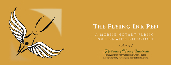 The Flying Ink Pen, Mobile Notary Public & Signing Agent Services