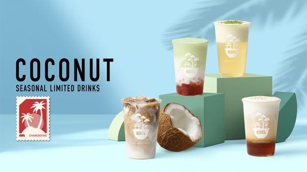 Fall Seasonal Limited Drinks now is serving at Cha Redefine! Try out our Coconut flavors drinks.