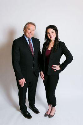 John D. Ostrowski, President with Daughter Haley R. Kindom, Producer.