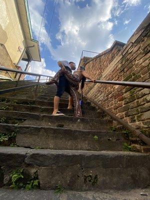 Historic Steps , great place to take pics .