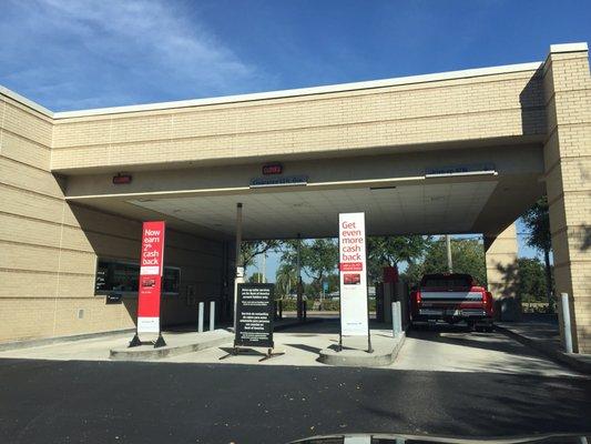 Drive thru teller and ATM