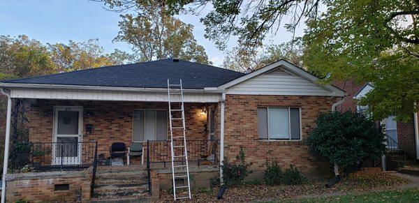 Roof replacement completed