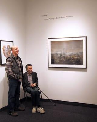 "For Bob" opening reception in 2014