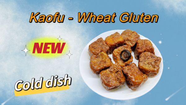 #New#Kaofu#Wheat Gluten#烤麸