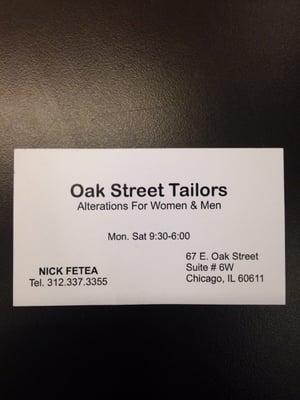 Oak Street Tailors