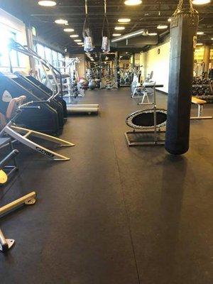 Spacious and clean private gym