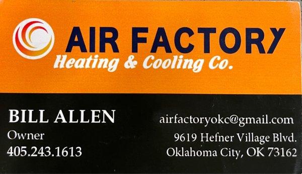 Air Factory Heating & Cooling