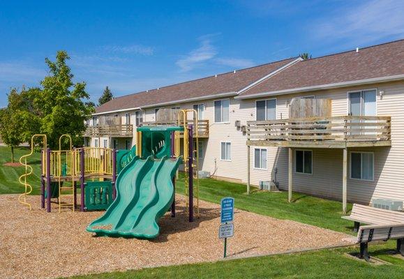 Playground at Bloomfield Townhomes in Kentwood, MI