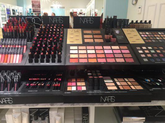 NARS makeup display.