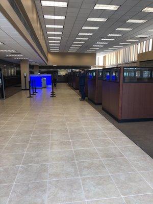 Wonder why the bank is empty