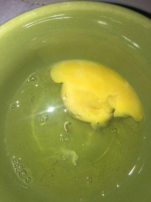 THIS IS WHAT I FOUND IN THE EGGS!! I WILL NEVER EAT ANOTHER EGG FOR THE REST OF MY LIFE!!!!