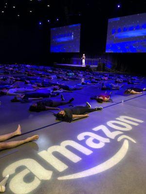 Quarterly Amazon Corporate Yoga Event