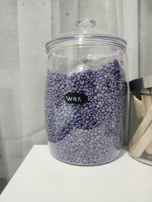 Hard wax beads