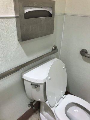 Never any toilet seat covers