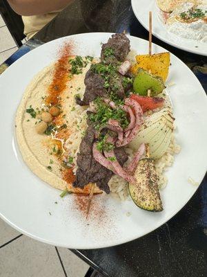 Steak kabob