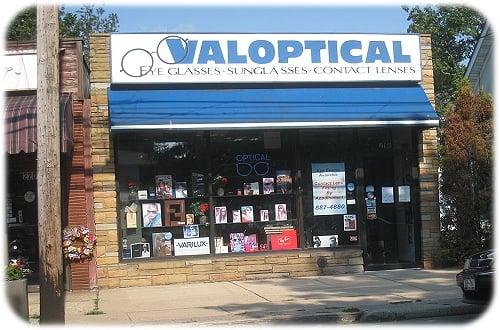 Storefront of Valoptical, you can't miss us!