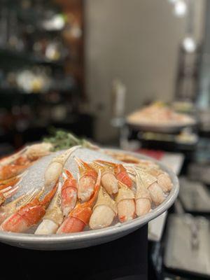 Crab claws Sunday buffet at Ciclo