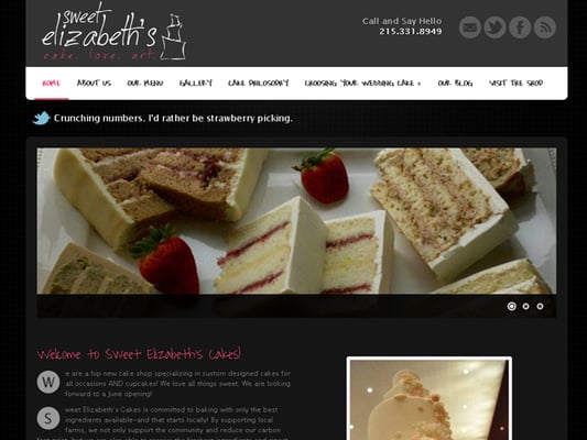 Bakery Web Design