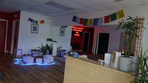 The Amazing Revive Wellness Acupuncture Qigong/ Crystal Bowl Meditation Studio!