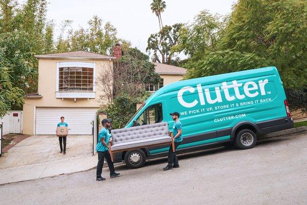 Clutter Moving and Storage serving Houston, Texas.