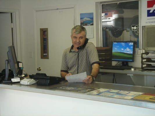 Rocky, our Service advisor,