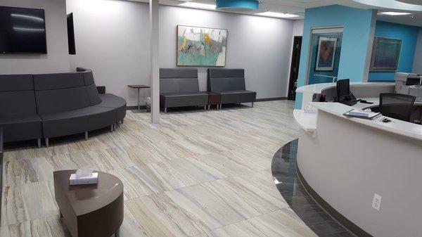 Flooring job for medical office