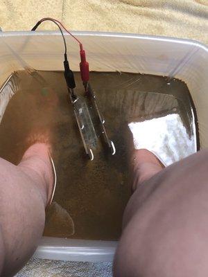 Ionic/detox foot bath