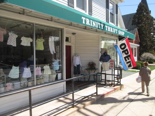 Trinity Thrift Shop - The joy of the hunt for treasure begins!