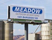 Meadow Outdoor Advertising Sign at Office location in The Dalles, Oregon