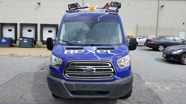 Full wrap on a commercial vehicle