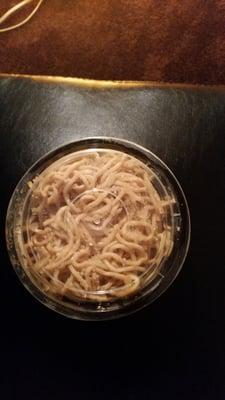 Cold sesame noodles