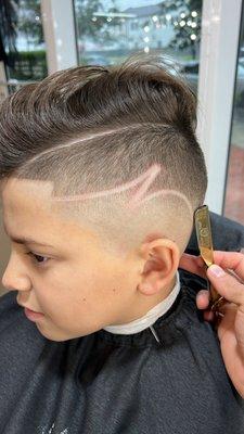 Kids haircut