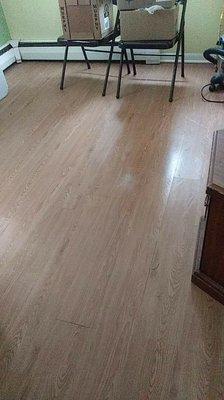 Hardwood floor