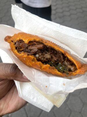 Oxtail empanada