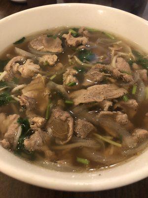 Beef Tenderloin Pho Soup