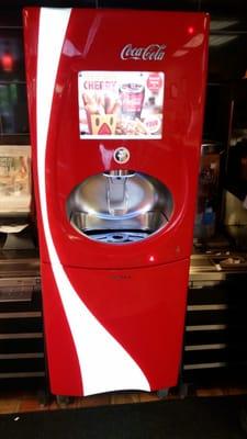 I love that they added this type of drink machine.  You have a lot more drink selections choices.