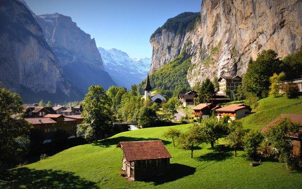 Switzerland is a beautiful country and easy to travel by train